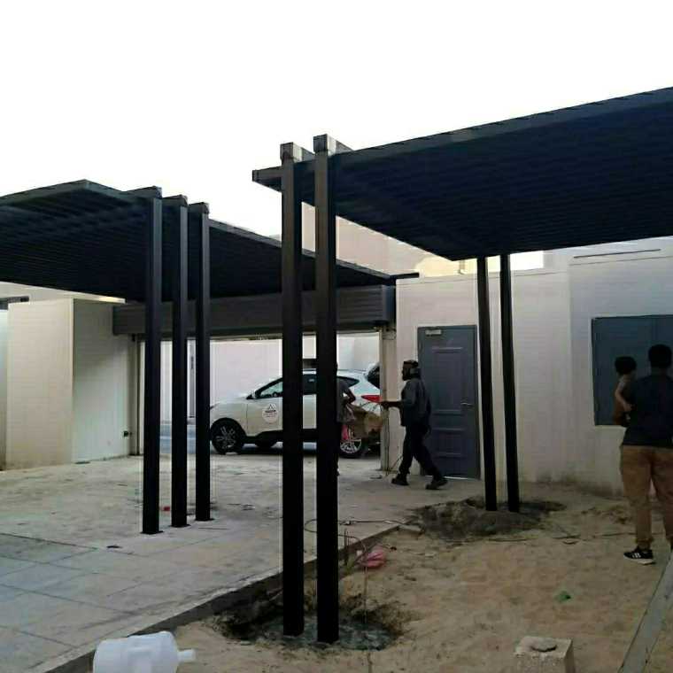 برجولات وحدائق